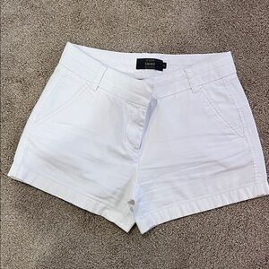 J. Crew Women's Classic White Shorts